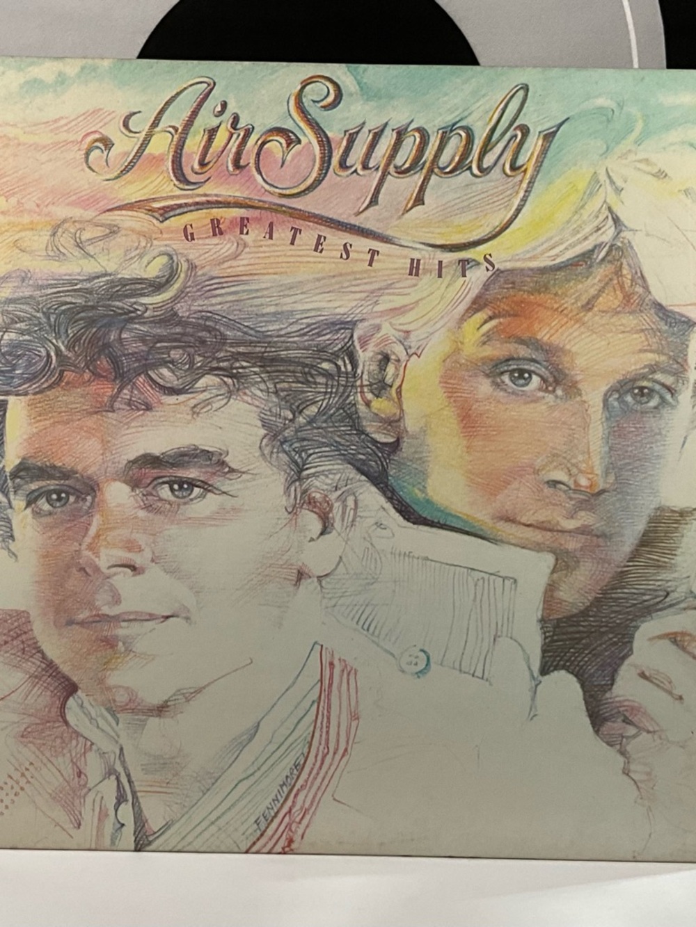 AIR SUPPLY Greatest Hits LP 1983 (Arista AL-8-8024)